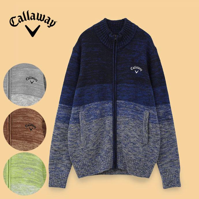Callaway ゴルフ キャロウェイ フルジップニット C24218106 Callaway ゴルフ キャロウェイ フルジップニット C24218106