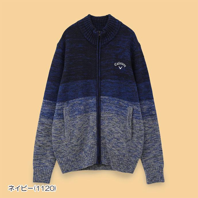 Callaway ゴルフ キャロウェイ フルジップニット C24218106 Callaway ゴルフ キャロウェイ フルジップニット C24218106