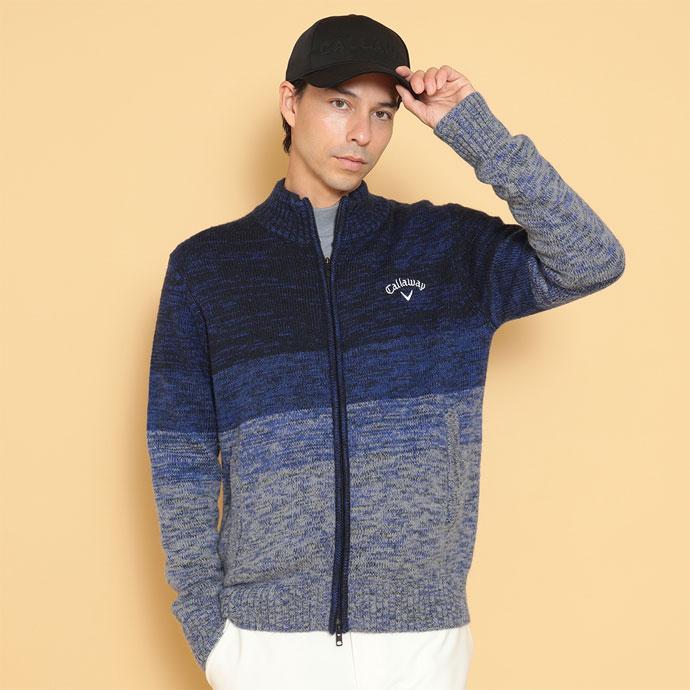 Callaway ゴルフ キャロウェイ フルジップニット C24218106 Callaway ゴルフ キャロウェイ フルジップニット C24218106