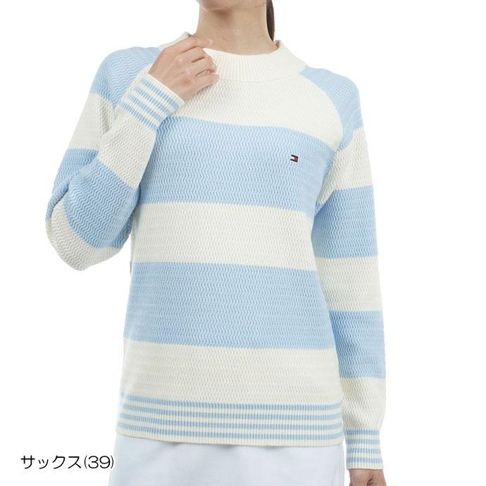 ゴルフウエア レディース/女性用 トミーヒルフィガー リンクスボ−ダ−ボトルネックセ−タ− THLA455_7