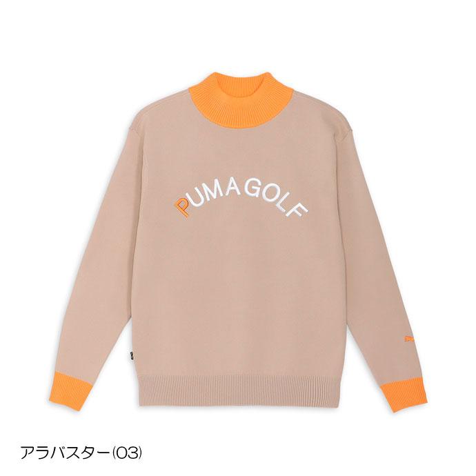 PUMA ゴルフ プーマ タートルネックCBニットセーター 630418 PUMA ゴルフ プーマ タートルネックCBニットセーター 630418