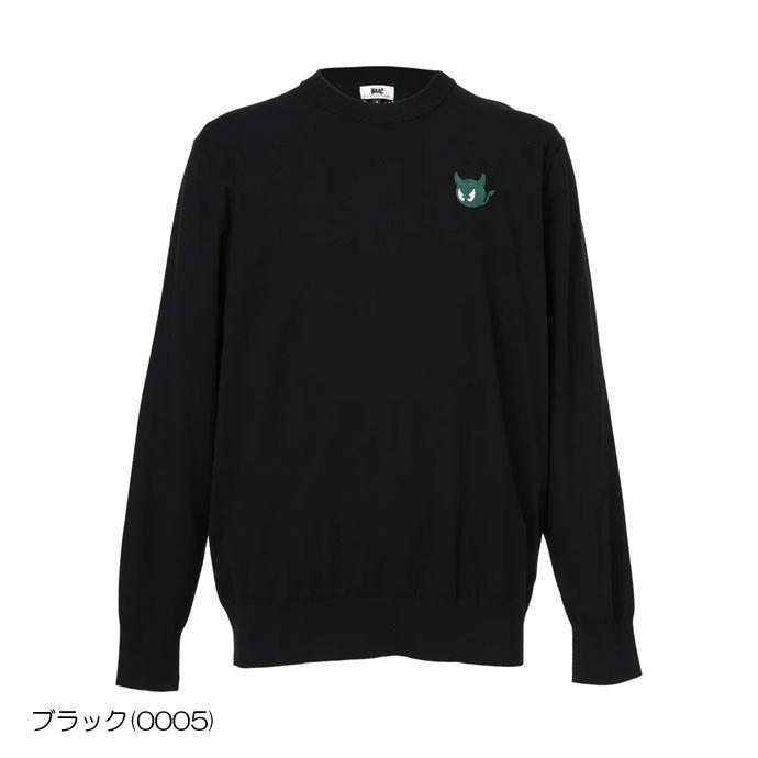 WAAC ゴルフ ワック ESSENTIAL長袖ニットプルオーバー 072244720 秋 冬