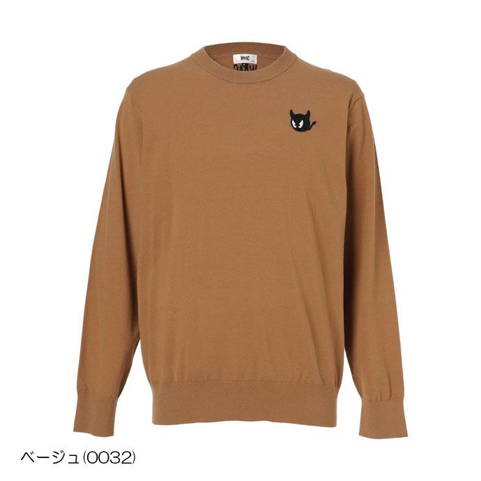 WAAC ゴルフ ワック ESSENTIAL長袖ニットプルオーバー 072244720 秋 冬