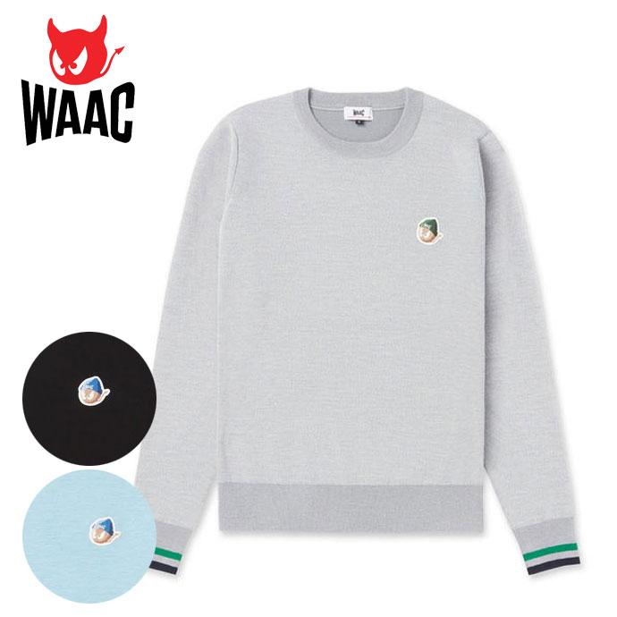 【大感謝祭P10倍】【送料無料】セーター メンズ ワック WAAC 日本正規品 2025 秋冬 新作 ゴルフウェア 072254041 WAAC ゴルフ メンズ ワック ニットプルオーバー 072254041 秋 冬 25FW