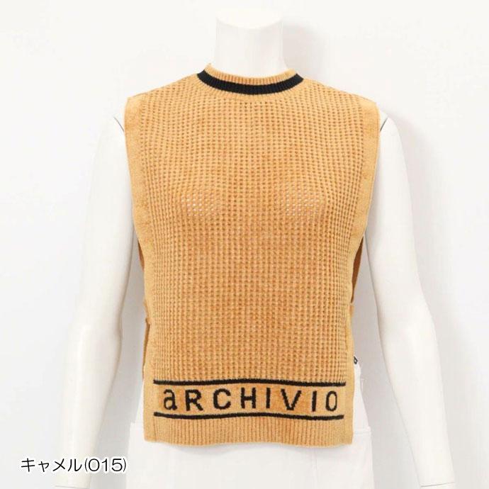 archivio（アルチビオ） ゴルフ レディース モールニットメッシュ