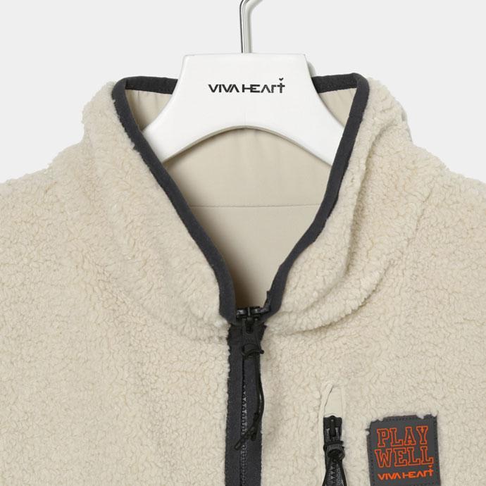 VIVA HEART（ビバハート） ゴルフ ソフトシープボアベスト 011-49070