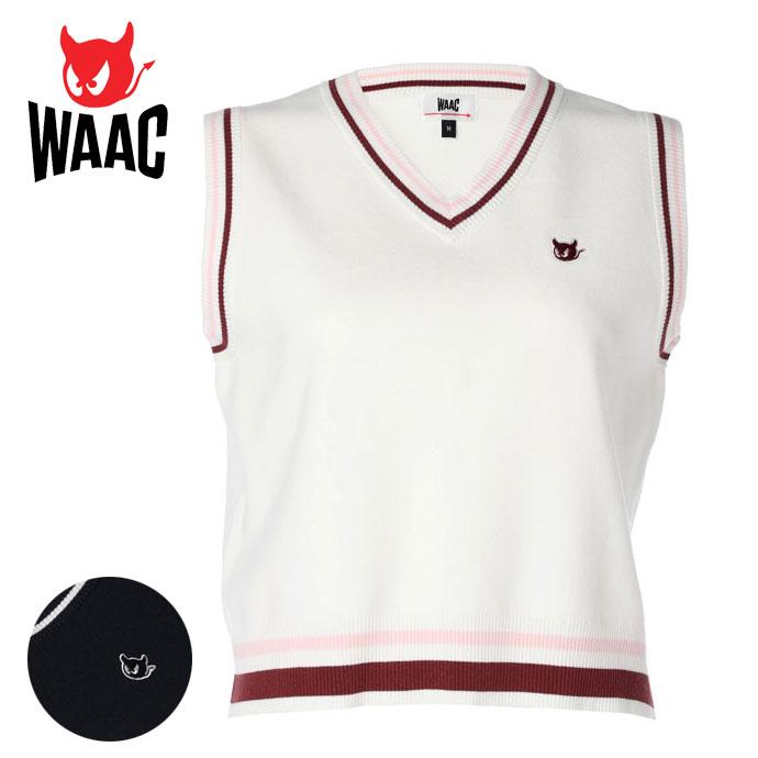 WAAC ゴルフ レディース/女性用 ワック ニットベスト 072242780