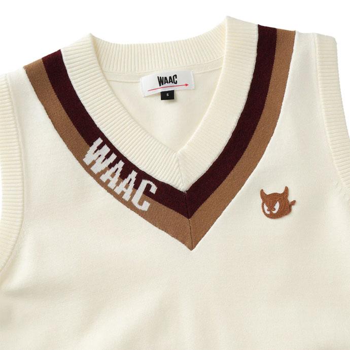 WAAC ゴルフ レディース/女性用 ワック ESSENTIALニットベスト