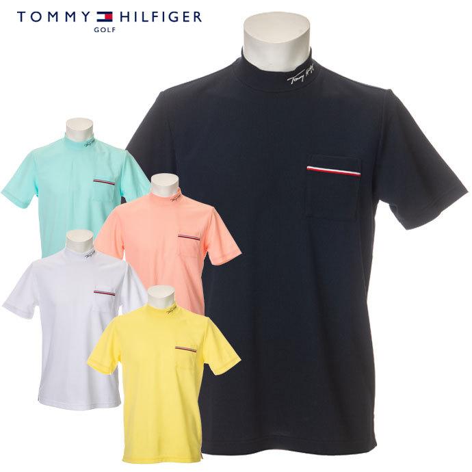 ゴルフ ストアポイント１０倍 トミーヒルフィガー 贈り物 ＴＨＭＡ２３８ 半袖モックネックシャツ 店舗良い