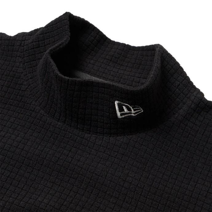 NEW ERA（ニューエラ） ゴルフ メンズ LS HIGH NECK GRID FLEECE TEE