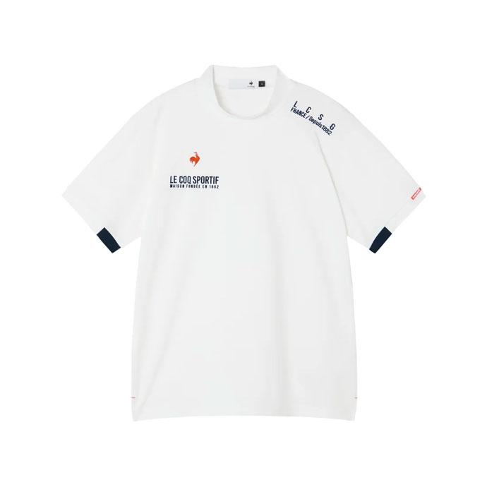   GOLFモックネックセット グレー ホワイト GT2164G モックネックテクニカル半袖