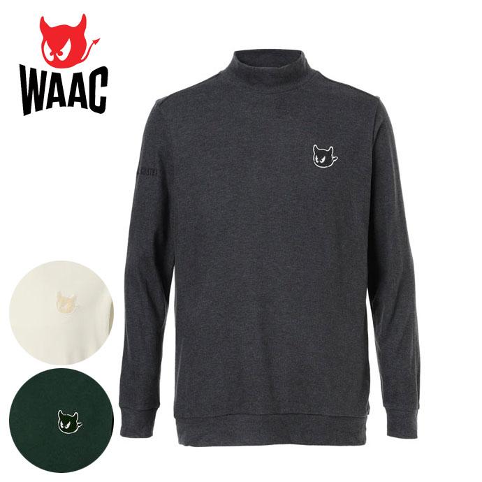 WAAC ゴルフウエア ワック ソフト起毛長袖ハイネック 072244030 秋 冬