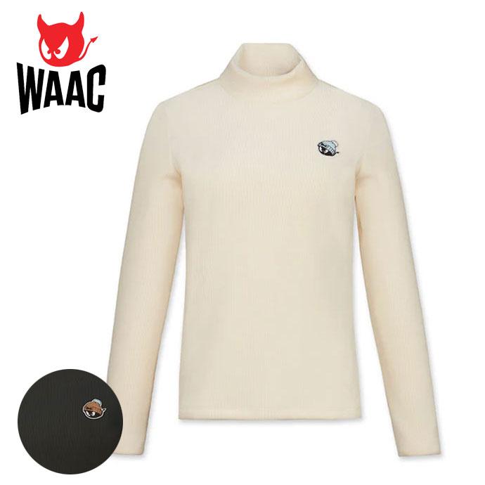 【新品】WAACゴルフ ワック リサイクルボアフリース長袖プルオーバー カーキ WAAC ゴルフ レディース ワック 長袖フリース 072254092 秋 冬 25FW