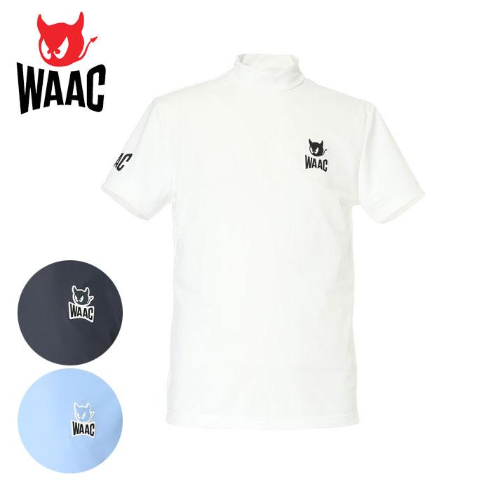 WAAC ゴルフ メンズ ワック 半袖モックネック 春 夏 26SS : つるや