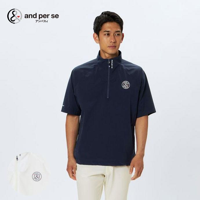 and per se（アンパスィ） ゴルフ メンズ マルチウェザーハーフ