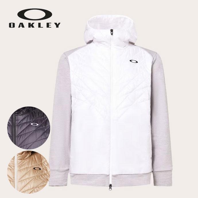 OAKLEY ゴルフウェア XL 白 ホワイト アウター オークリー（OAKLEY）（メンズ）ゴルフウェア アウター 撥水 防風