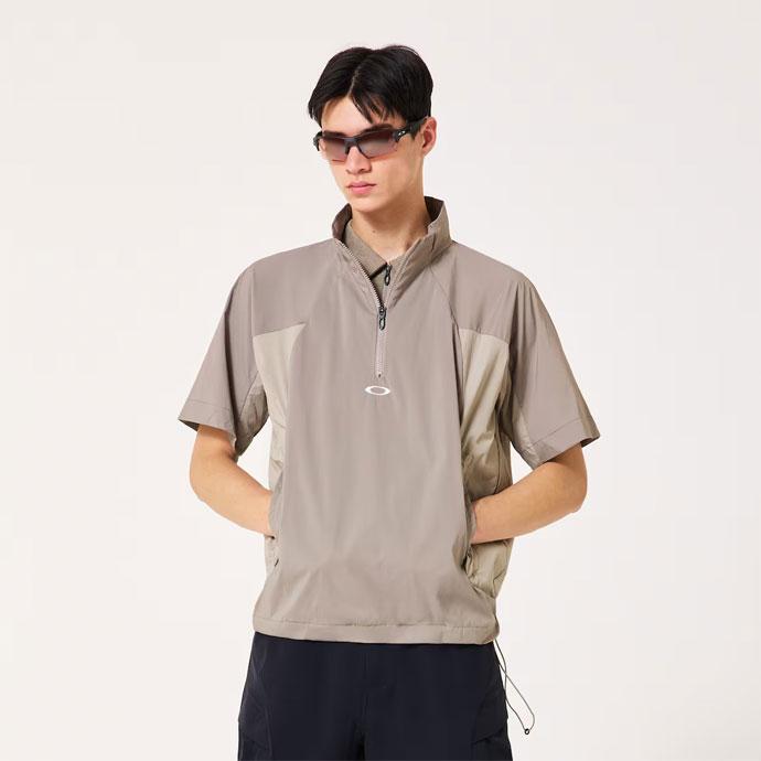 OAKLEY ハーフスリーブプルオーバージャケット S スニードジャック ゴルフ OAKLEY ハーフスリーブプルオーバージャケット S スニードジャック