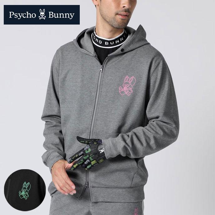 Psycho Bunny（サイコバニー） ゴルフ ポンチジップフーディ GF277