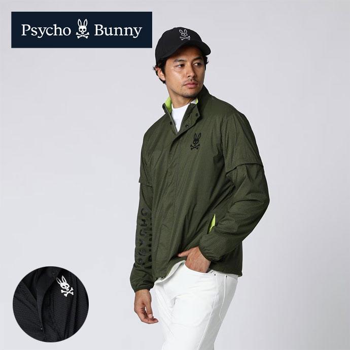 サイコバニー　golf ウインドブレーカー　パーカー　アウター Psycho Bunny（サイコバニー） ブルゾン アウター 「GOLF」ストレッチ