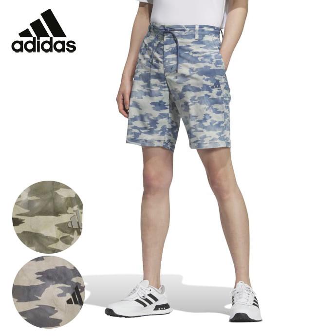 adidas（アディダス） ゴルフ メンズ 撥水カモフラージュ柄ショート