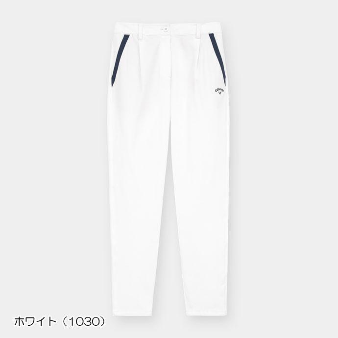 Callaway - ゴルフ御召しもの レディース キャロウェイ 8WAY伸ばすこと撥水ニットツイルパンツ 春 夏 26SS