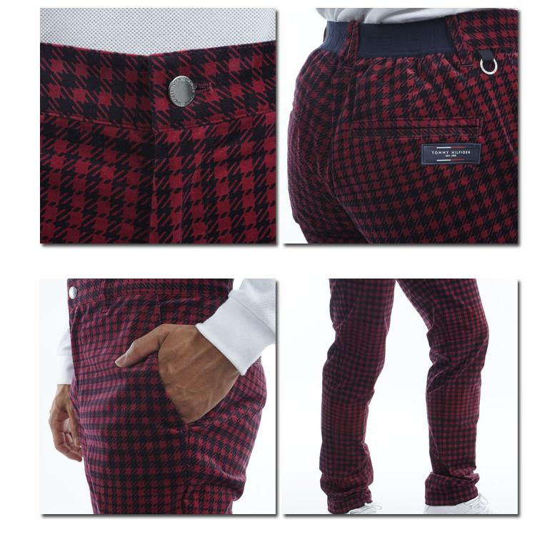 TOMMY HILFIGER GOLF ゴルフ トミーヒルフィガー 千鳥チェック柄 TOMMY HILFIGER GOLF ゴルフ トミーヒルフィガー 千鳥チェック柄