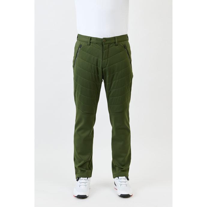 M・U SPORTS 新品 ゴルフパンツ 蓄熱裏地付、防寒パンツ 定価33000 ゴルフウエア メンズ アクセル EVOFLEX 中綿パンツ AXP2522EVO 秋 冬