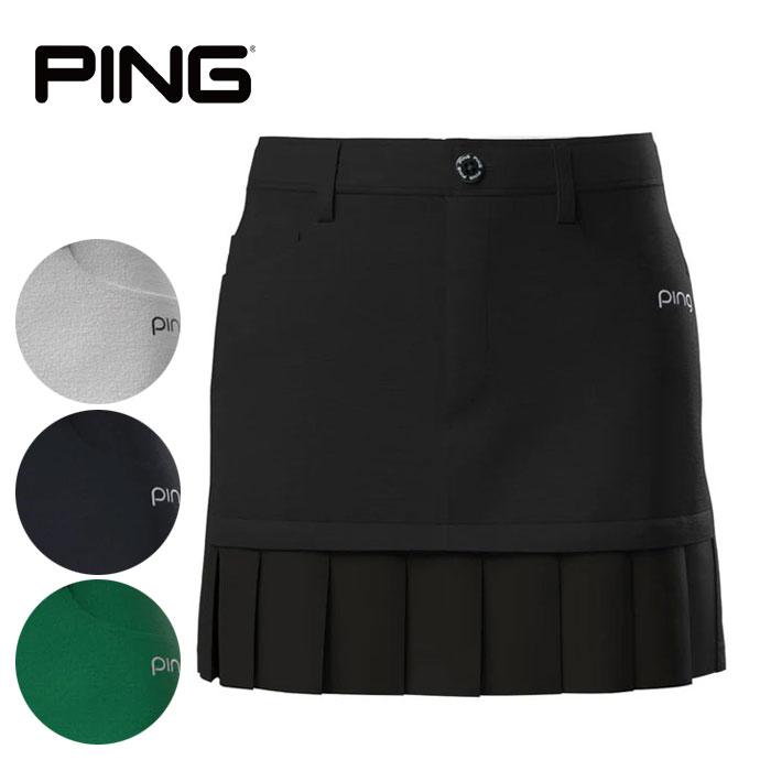 PING ゴルフ レディース ピン フェイクレイヤードプリーツ PING ゴルフ レディース ピン フェイクレイヤードプリーツ