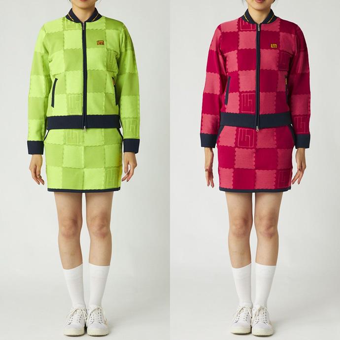 値下げ　新品　ラウドマウス スカート　ニット LOUDMOUTH（ラウドマウスゴルフ） ゴルフウエア レディース ラウド