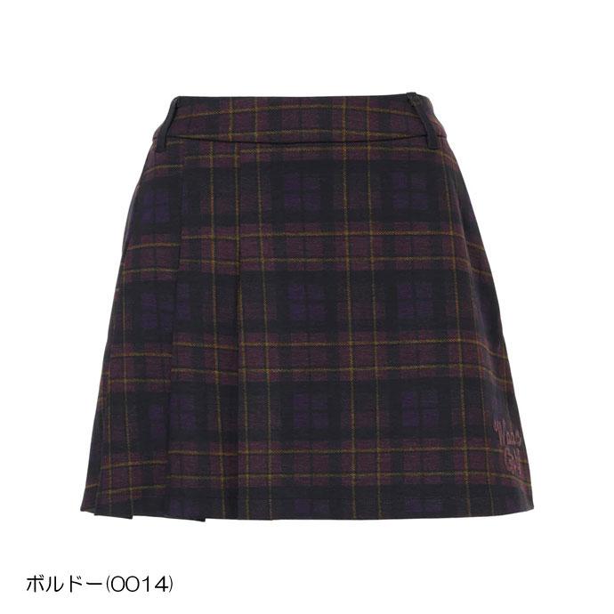 WAAC ゴルフ レディース/女性用 ワック シーズンチェック柄スカート 