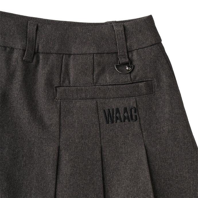 WAAC ゴルフウエア レディース/女性用 ワック ウールライクプリーツ