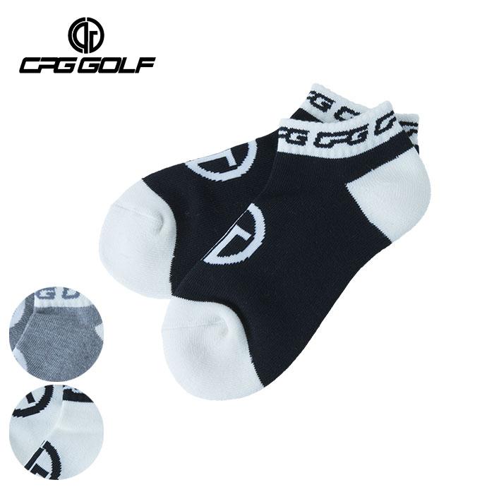 CPG GOLF ゴルフ CPGロゴアンクルソックス 151122114 : つるやゴルフ