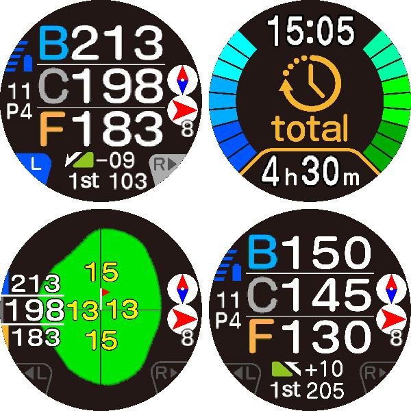 EAGLE VISION 朝日ゴルフ GPSゴルフナビ WATCH ACE PRO イーグル