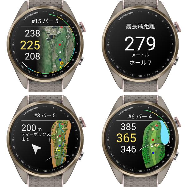 GARMIN APPROACH 腕時計 GARMIN（ガーミン） 予約受付中 Approach アプローチ S72 43mm GPS
