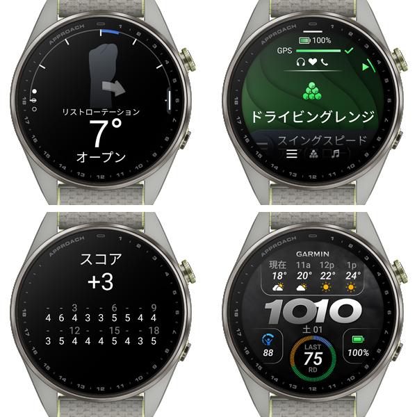 GARMIN（ガーミン） 予約受付中 Approach アプローチ S72 47mm GPS