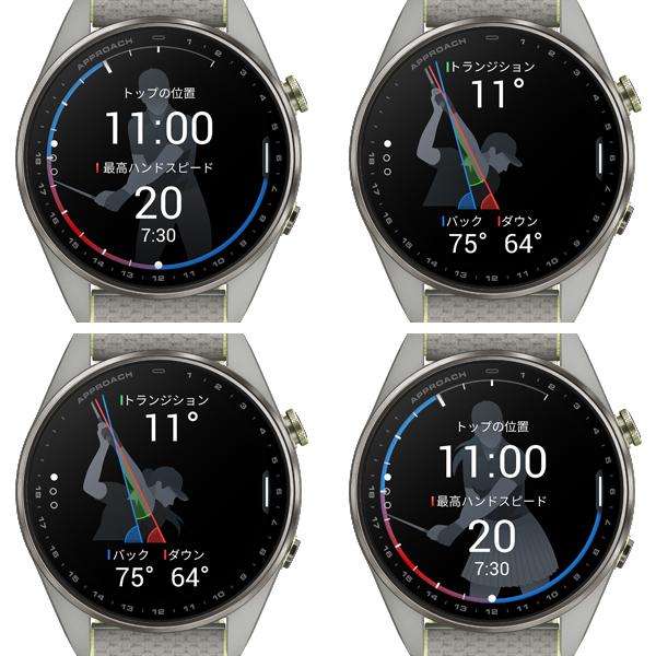 GARMIN APPROACH GPSナビ ブラック GARMIN（ガーミン） 予約受付中 Approach アプローチ S72 47mm GPS