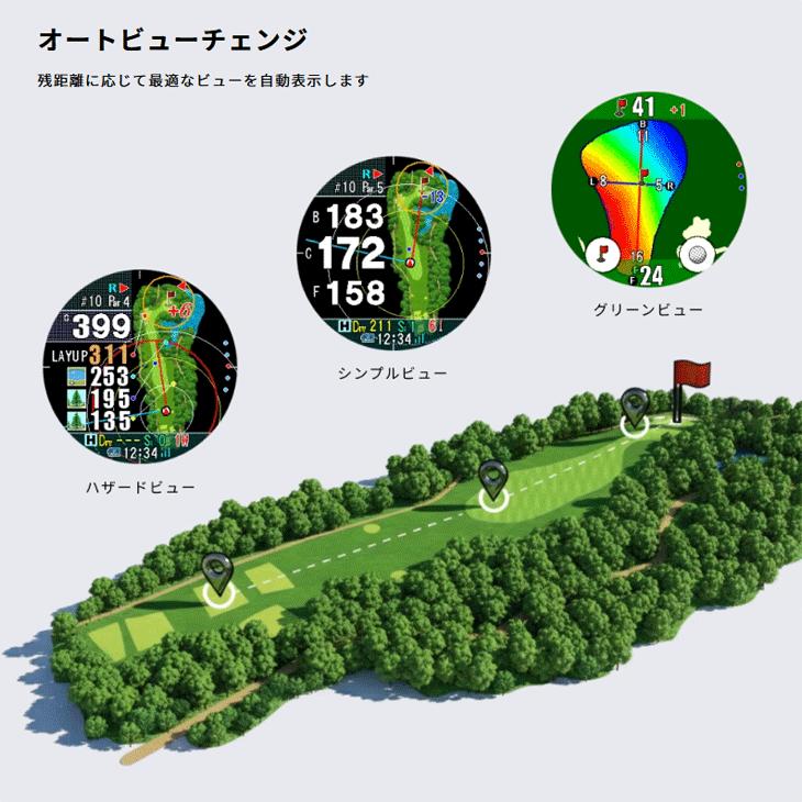 ShotNavi（ショットナビ） EVOLVE G2 腕時計型 GPSゴルフナビ ウォッチ