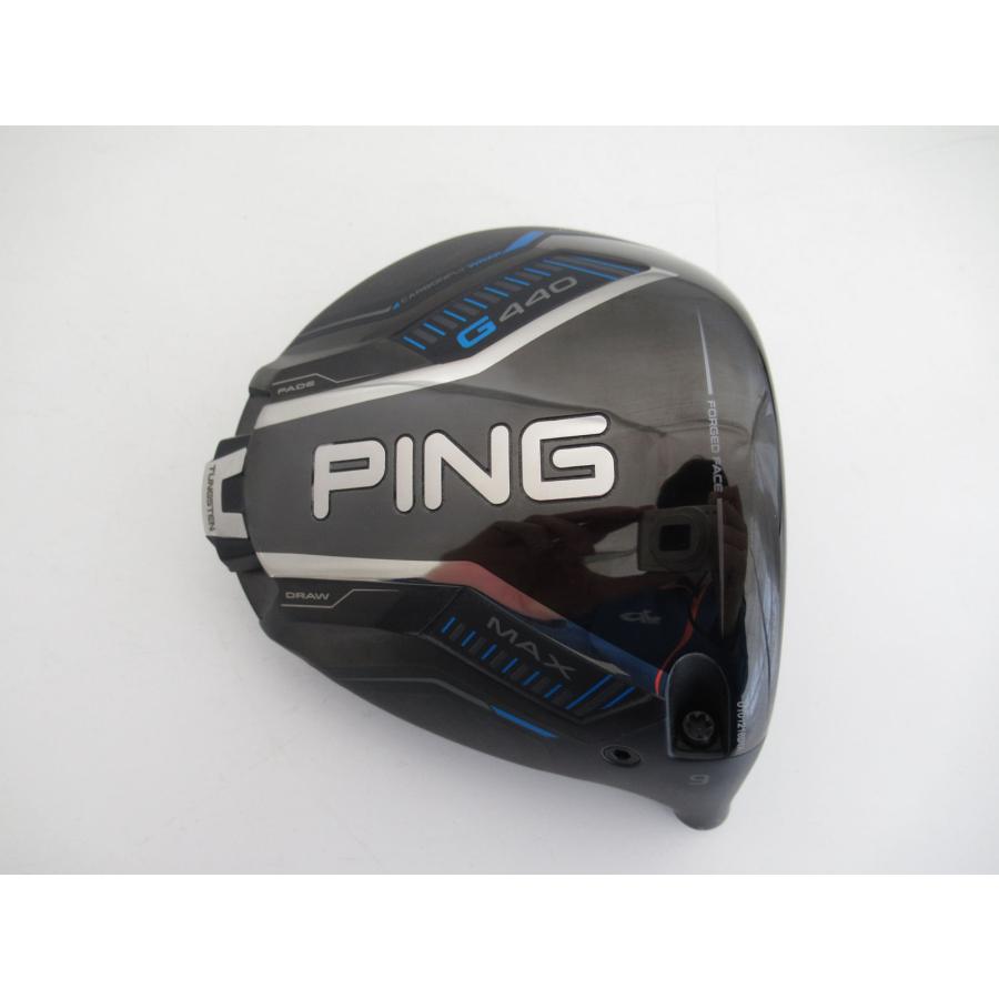 PING 中古 右用 ピン G440 MAX ドライバー 9度 ヘッドのみ PING 中古 右用 ピン G440 MAX ドライバー 9度 ヘッドのみ