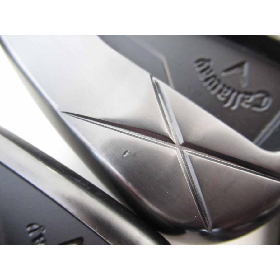 中古 右用 キャロウェイ 2025年 X FORGED MAX STAR フォージド マックス スター BLACK アイアン NS950 neo 6本セット(#5~PW) フレックスS_6