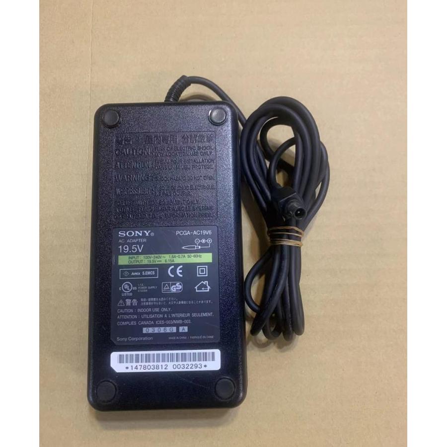 SONY 純正ACアダプター PCGA-AC19V6 PCGA-AC19V7 19.5V 6.15A