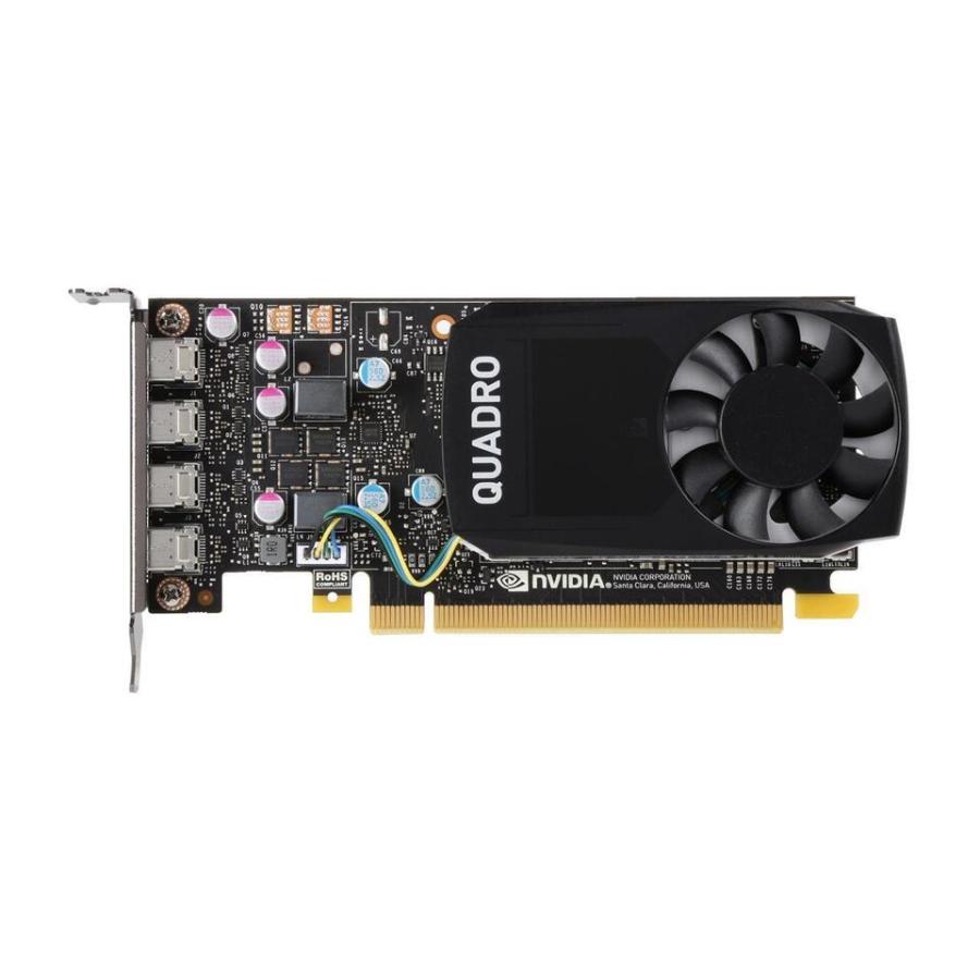 NVIDIA Quadro P620 PCI Express 3.0 x16 ロープロファイルブラケット