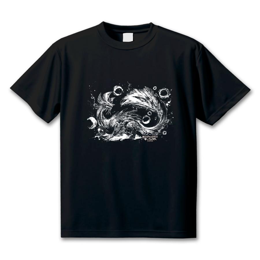 モンスターハンターワイルズ』×墨絵SHOP】墨絵Tシャツ（全4種