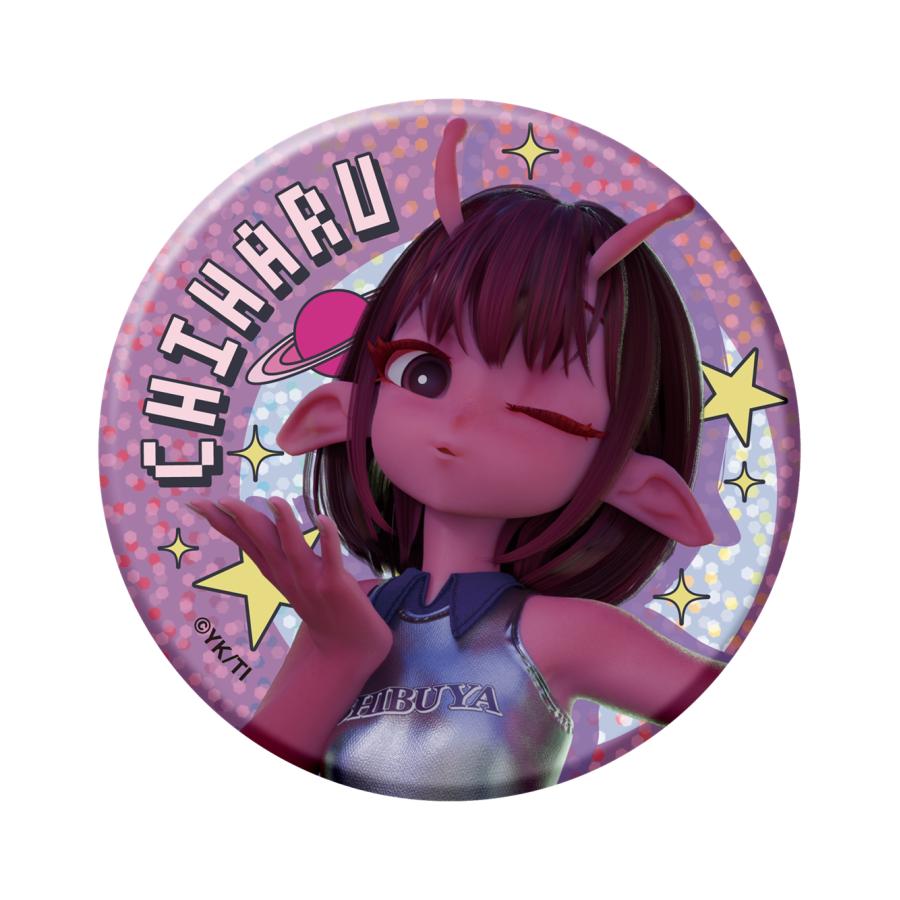 銀河特急ミルキー☆サブウェイ』】キラキラ缶バッジ（全2種