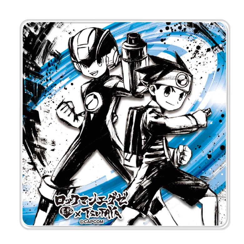 ロックマンエグゼ』×墨絵SHOP】墨絵アクリルコースター（全4種