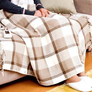 ゼンケン 綿100％ 電気ひざ掛け ZR-50LT ヒーター ひざかけ