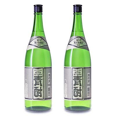 青ヶ島酒造 青酎 池之沢  35度 1800ml × 2本  いも焼酎｜tsutsu-uraura