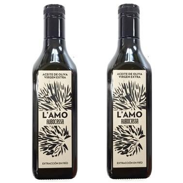 オリーブオイル エキストラバージンオリーブオイル アウボカーサ ラモ AUBOCASSA L'AMO 500ml×2本
