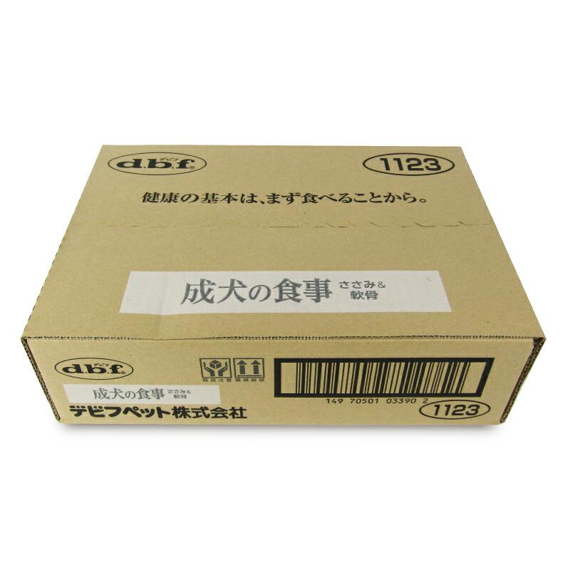 デビフペット デビフ 成犬の食事ささみ＆軟骨85g ×24個 × 2ケース