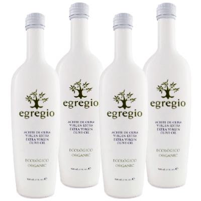 エキストラヴァージン オリーブオイル エグレヒオ 500ml × 4本