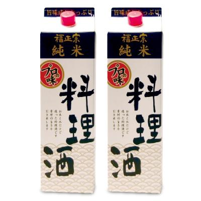 福光屋 福正宗 純米 料理酒 1800ml × 2本 | 福光屋